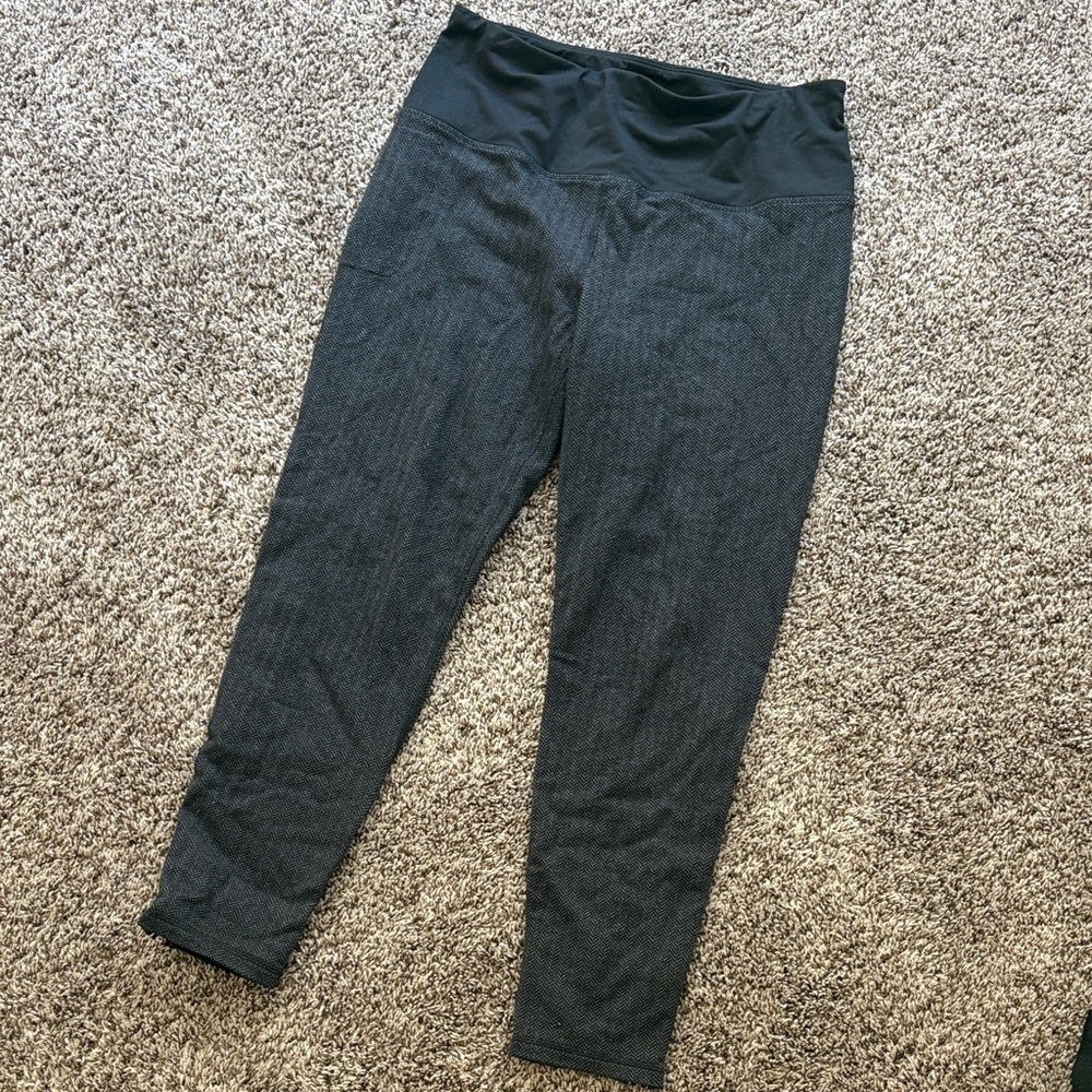 VS SPORT Women’s Grey Leggings Large